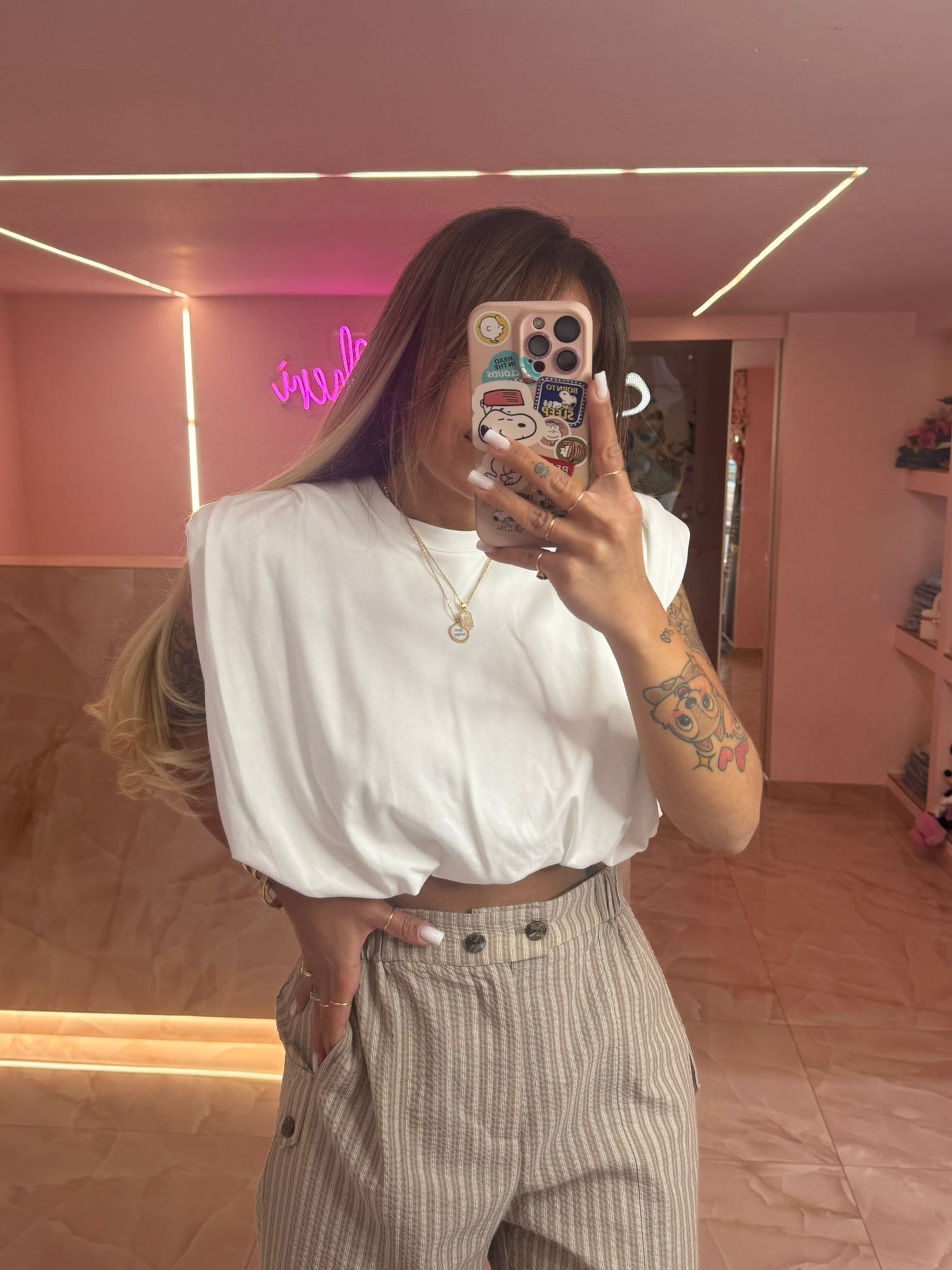 Shirt Crop Balloon &amp; Spallina ♥