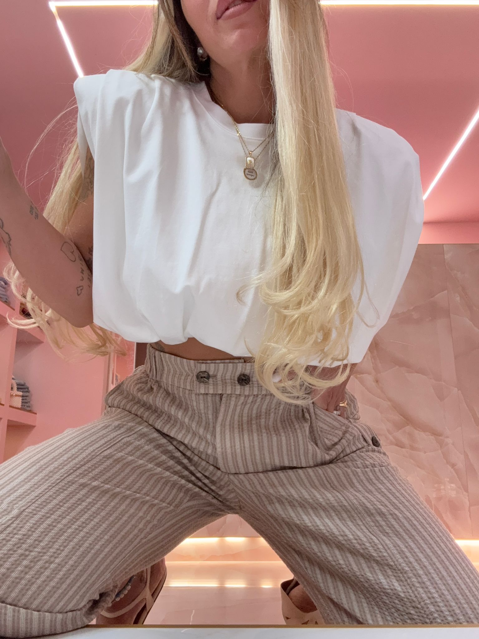 Shirt Crop Balloon &amp; Spallina ♥