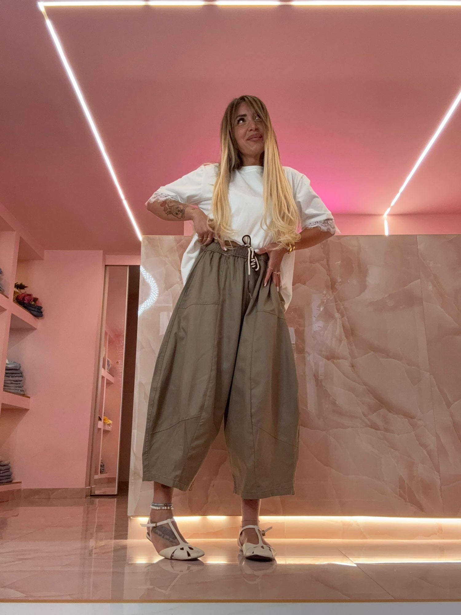 Pantaloni Elisa Biscotto ♥