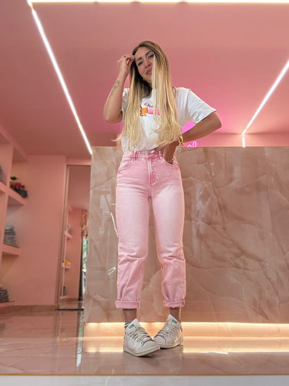 Jeans Rosa Quello Diritto  ♥