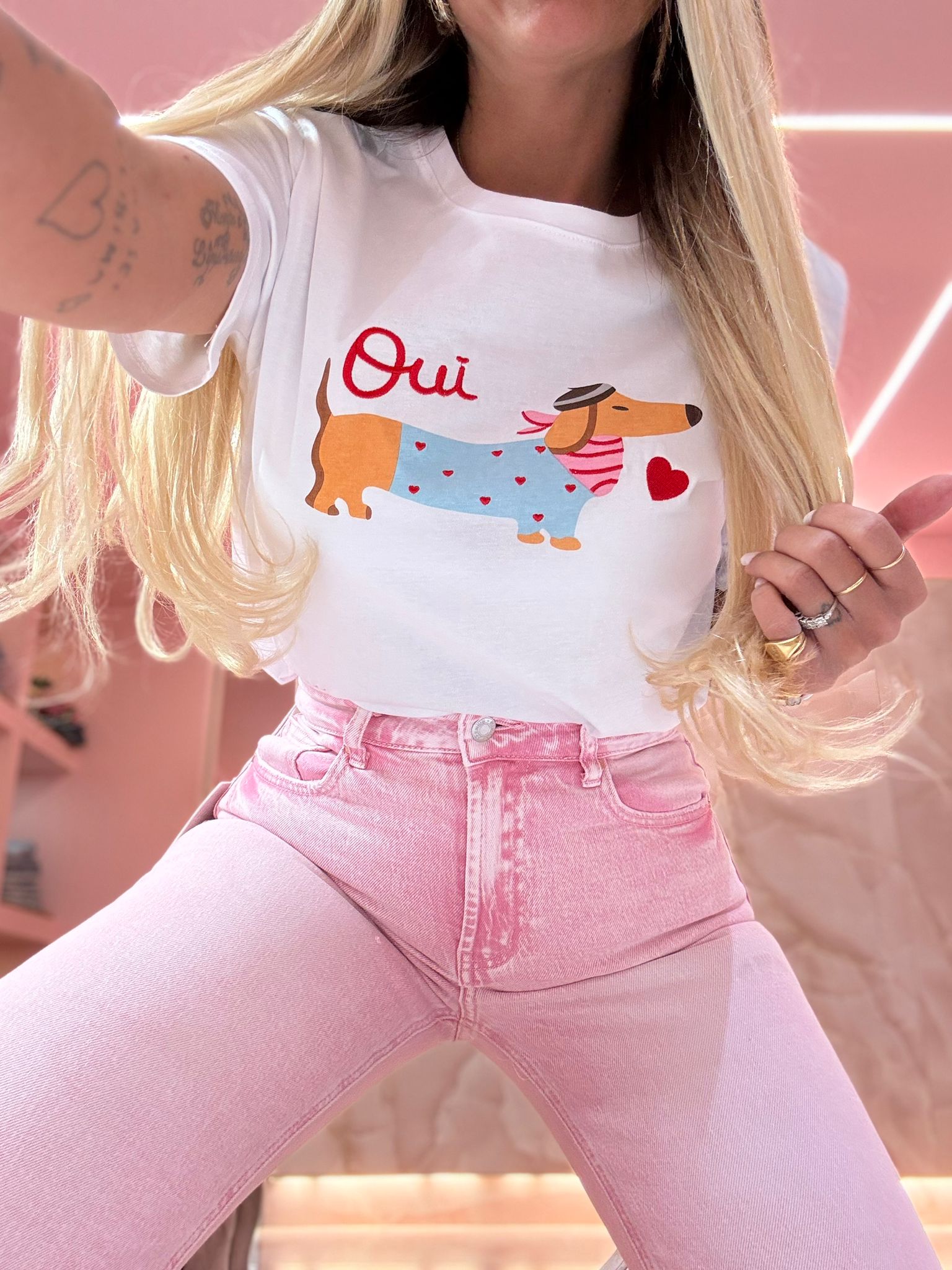 Shirt Oui Cuori Red  ♥
