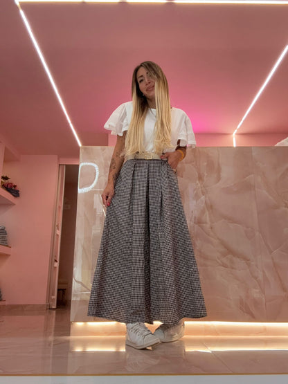 Pantalone Jolly Quadretti Marrò ★