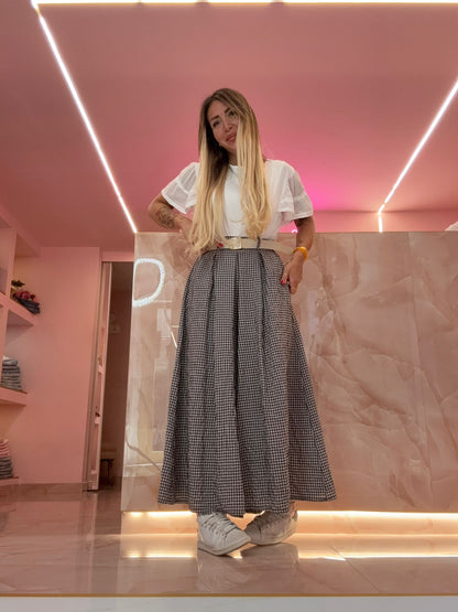 Pantalone Jolly Quadretti Marrò ★