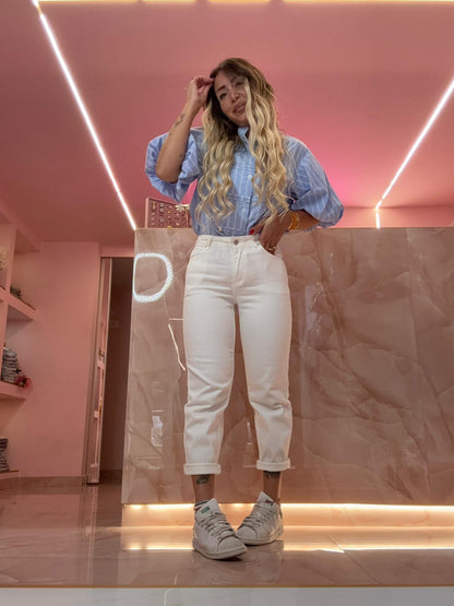 Il Jeans Diritto Bianco ★