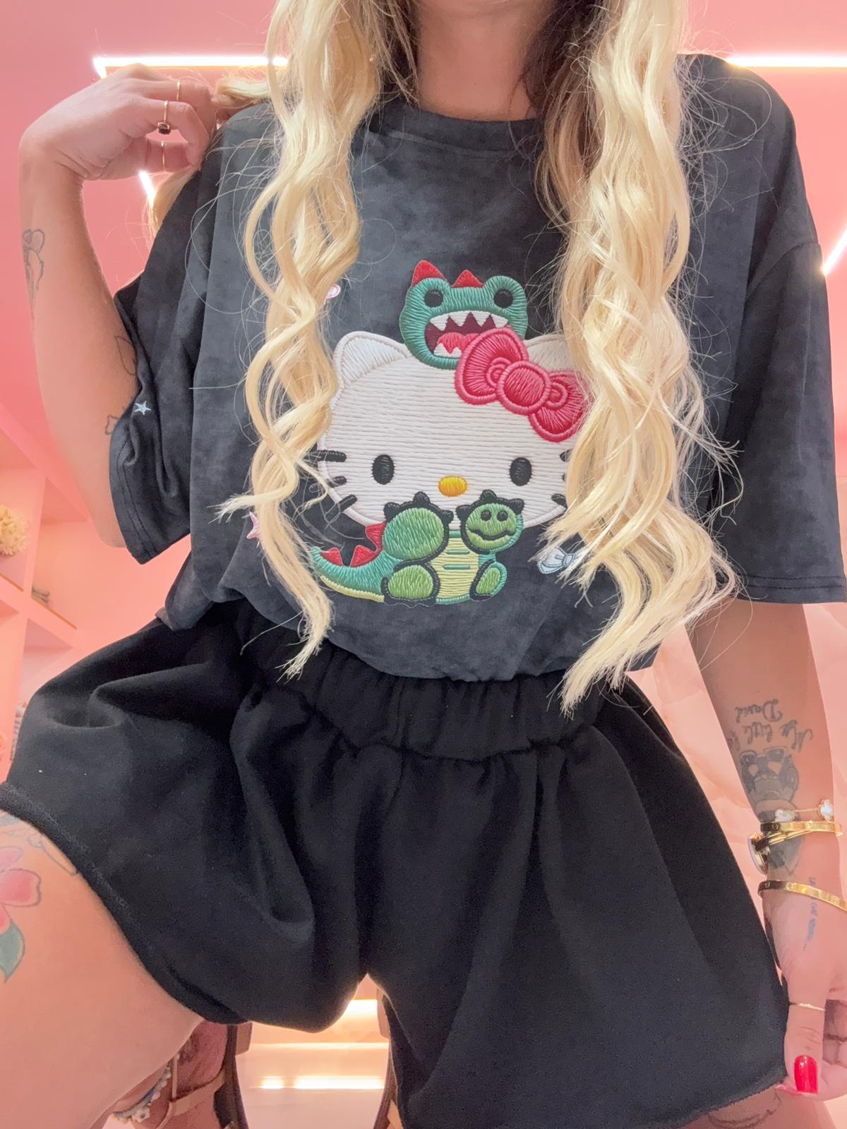 Shirt Kitty Dinosauro ♥