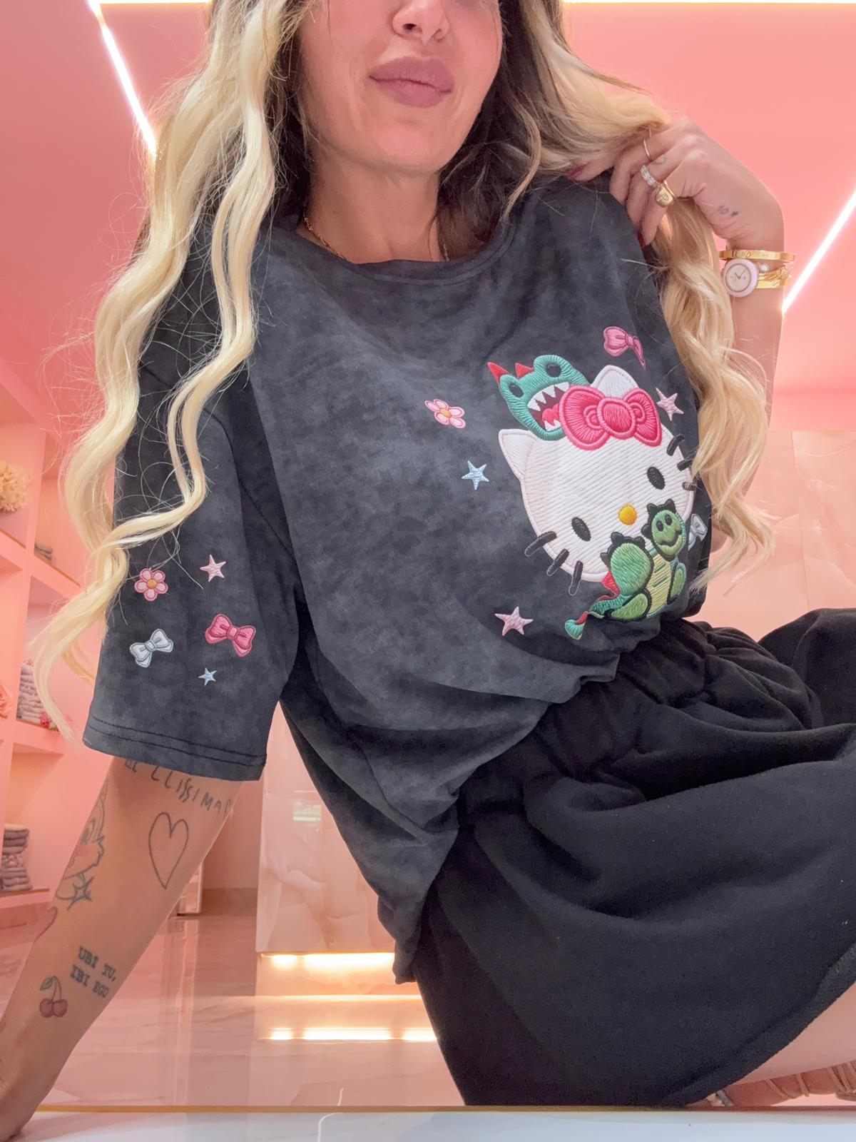 Shirt Kitty Dinosauro ♥