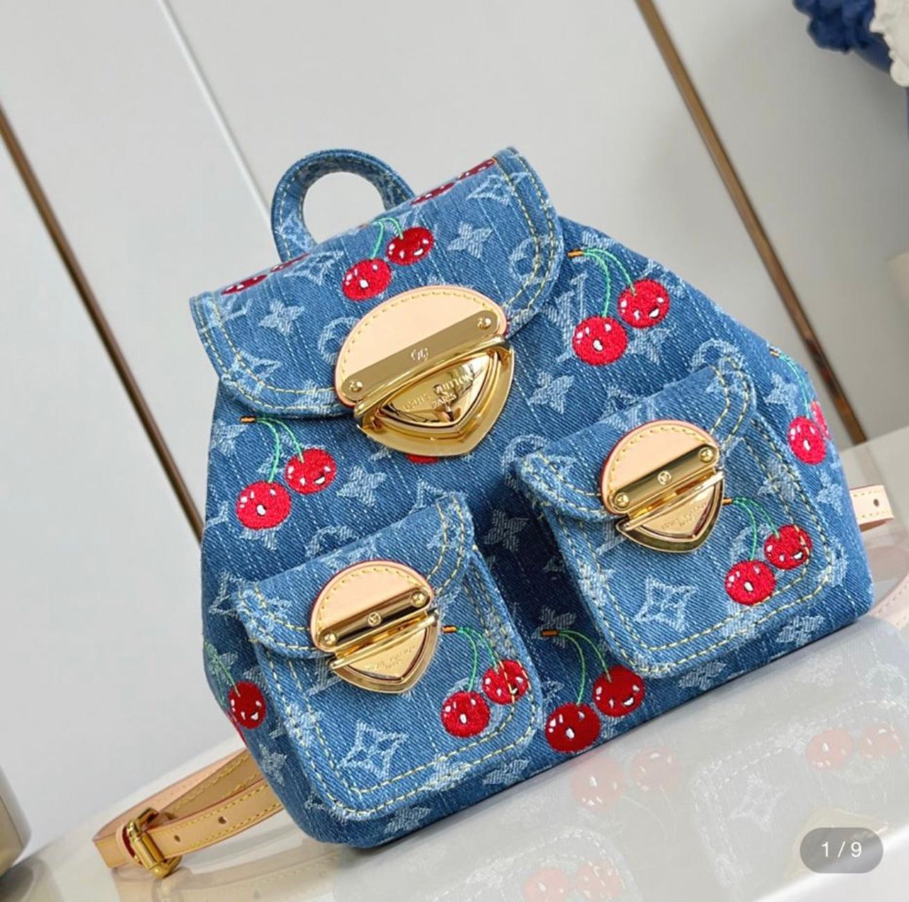 Zainetto Denim Ciliegine ♥