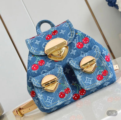 Zainetto Denim Ciliegine ♥