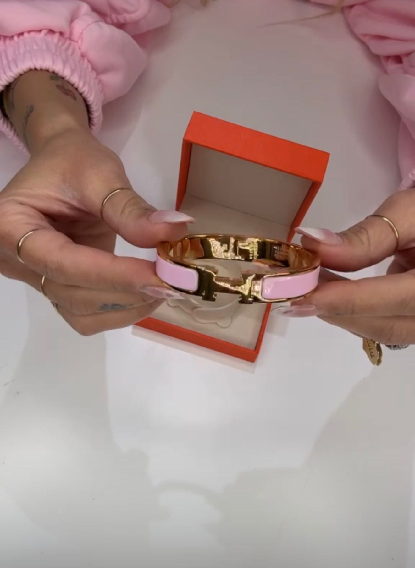 Bracciale H Rosa ♥