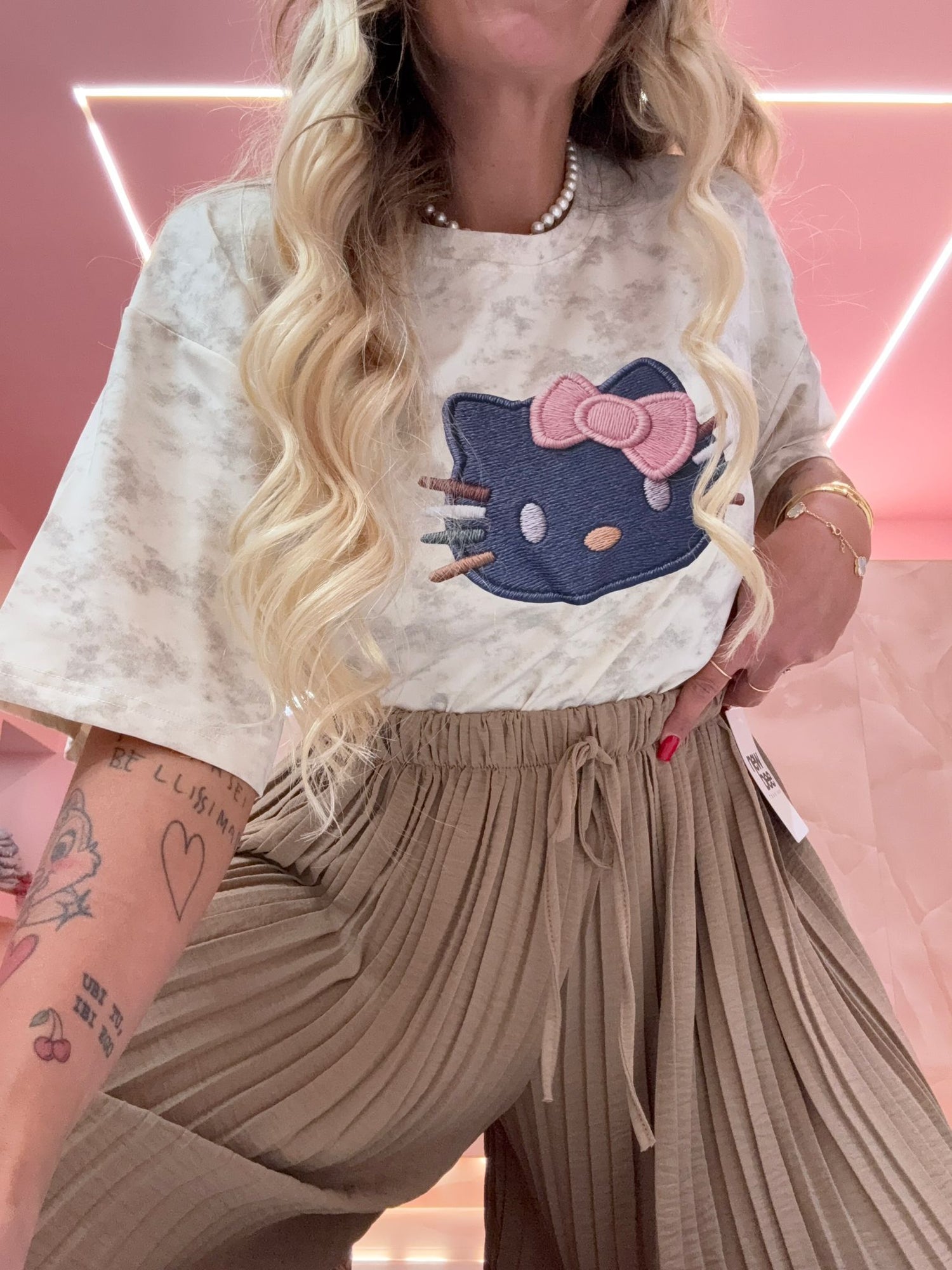 Shirt Kitty Jeans ♥