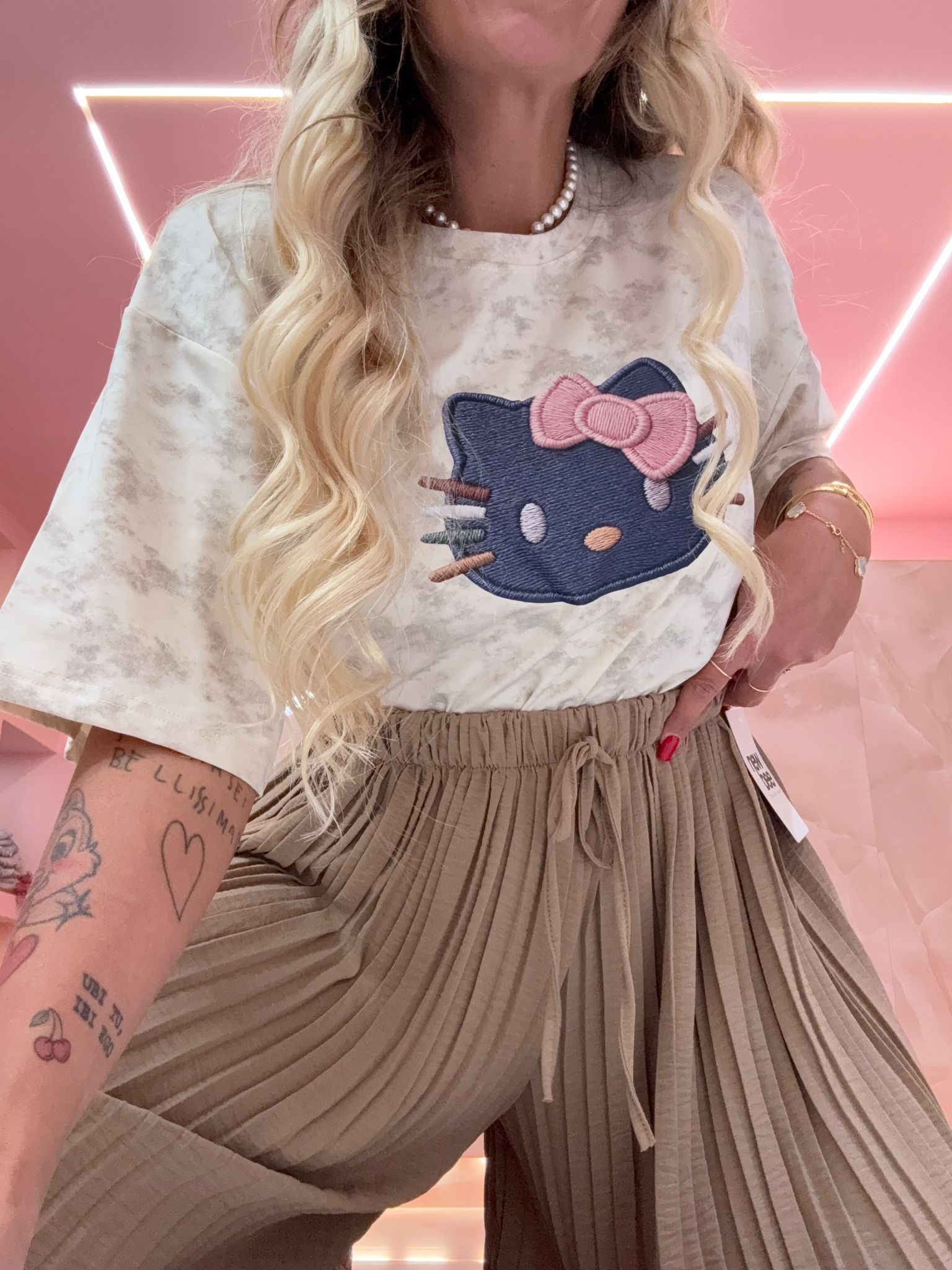 Shirt Kitty Jeans ♥