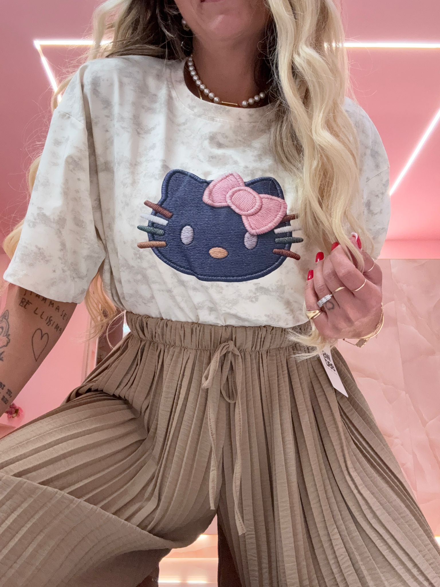 Shirt Kitty Jeans ♥