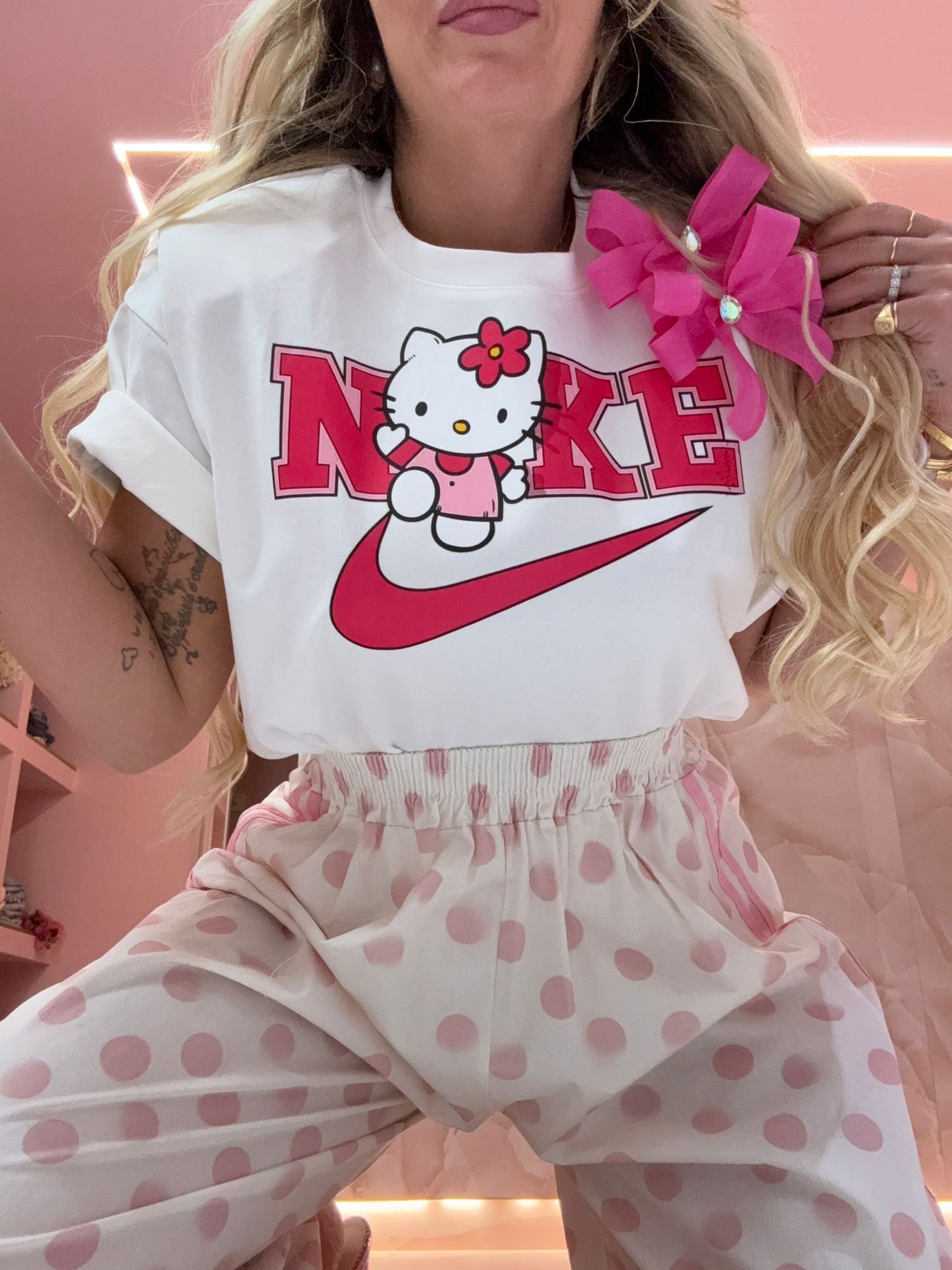 Shirt Spallina Kitty Fuxia ♥