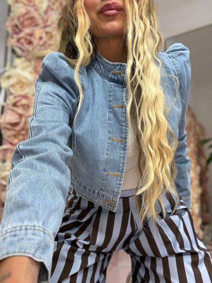 Giacca Crop Denim ♥