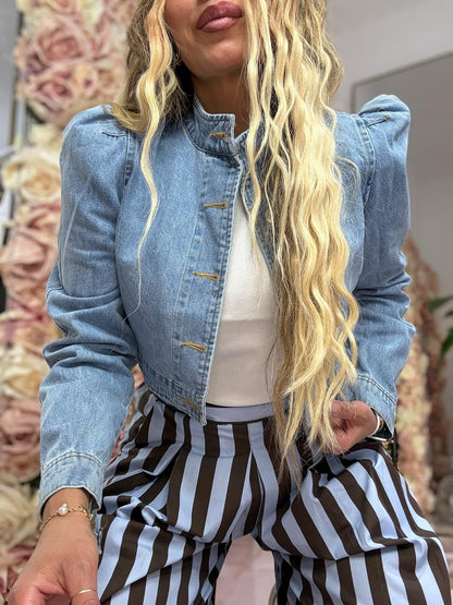 Giacca Crop Denim ♥