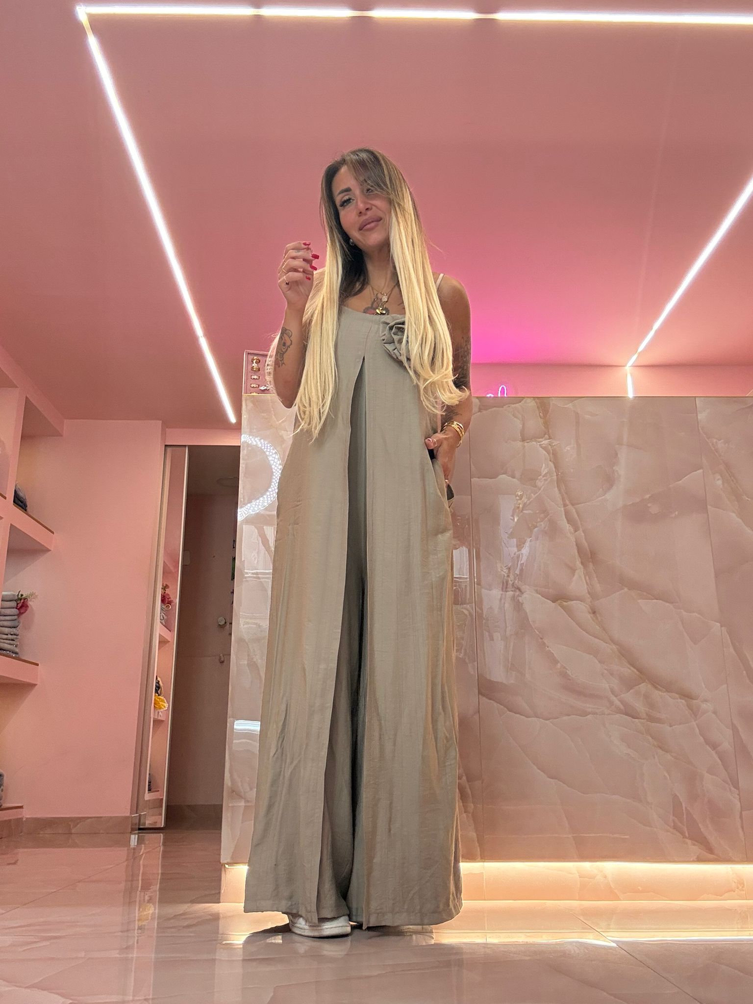 Salopette Peonia Beige ♥