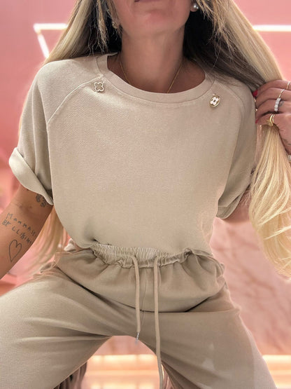 Coordinato Louis Beige ♥