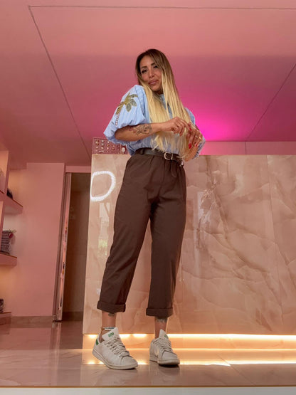 Pantaloni Diritto Marrò ♥