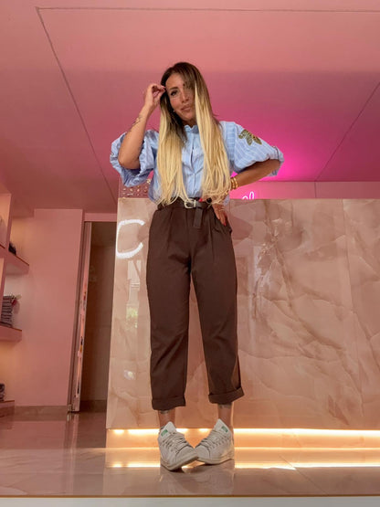 Pantaloni Diritto Marrò ♥