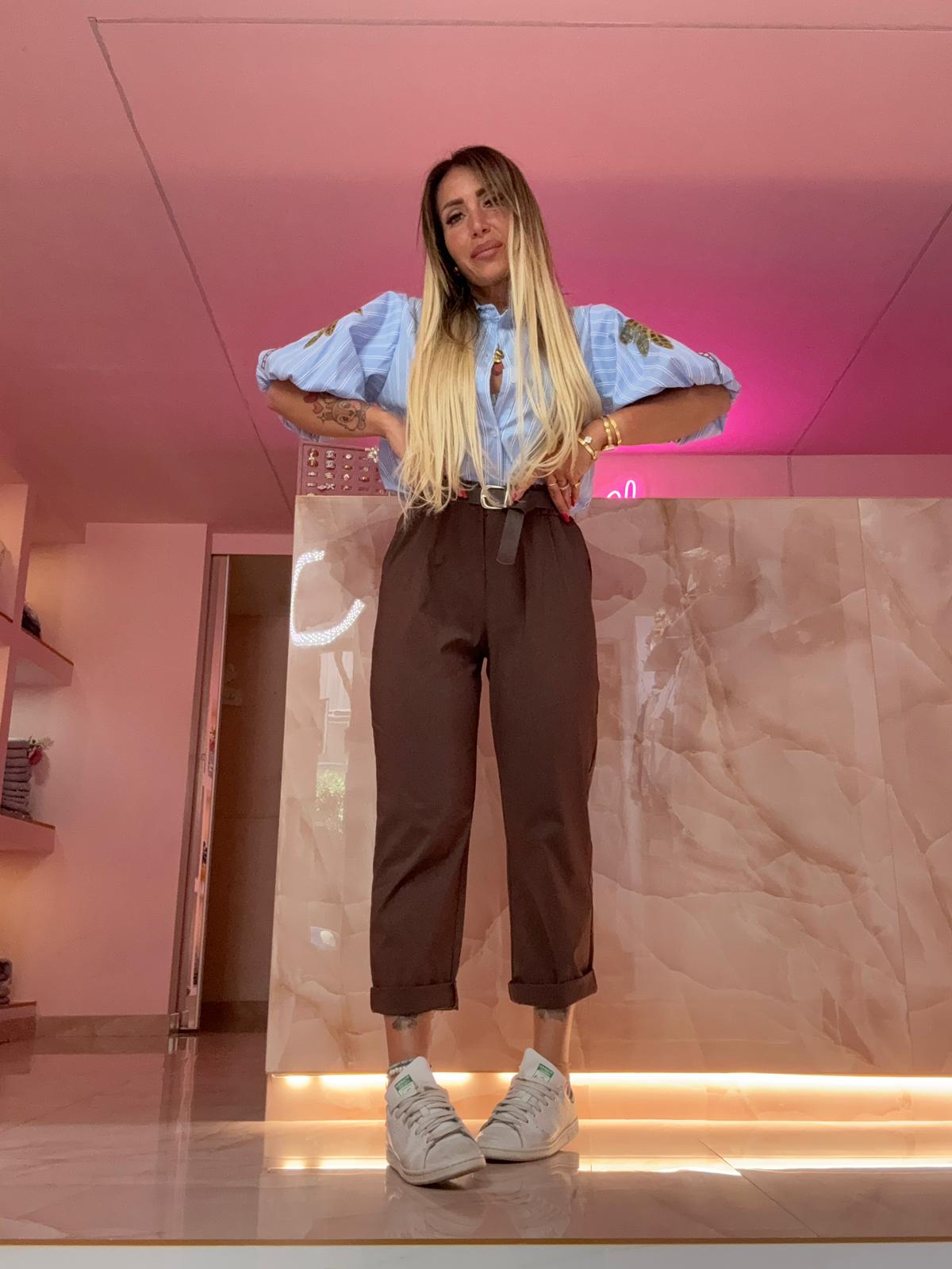 Pantaloni Diritto Marrò ♥