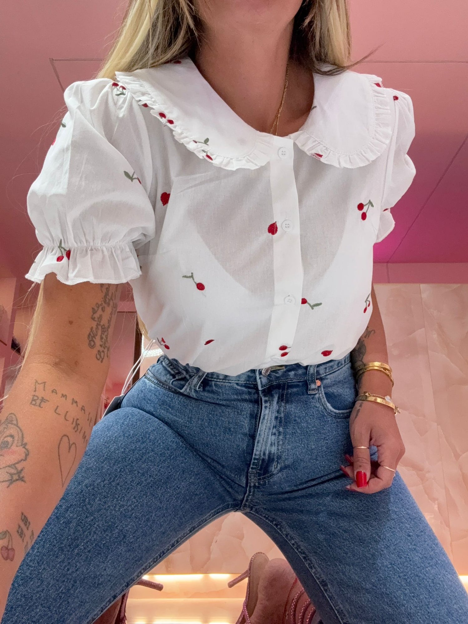 Camicia Bon Ton Ciliegine ♥