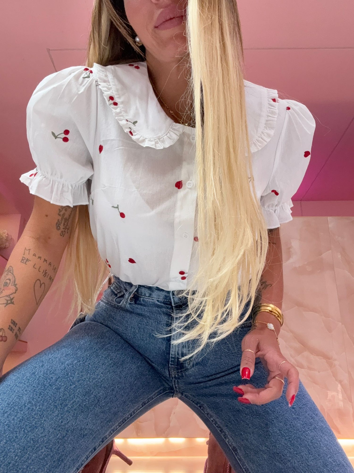 Camicia Bon Ton Ciliegine ♥