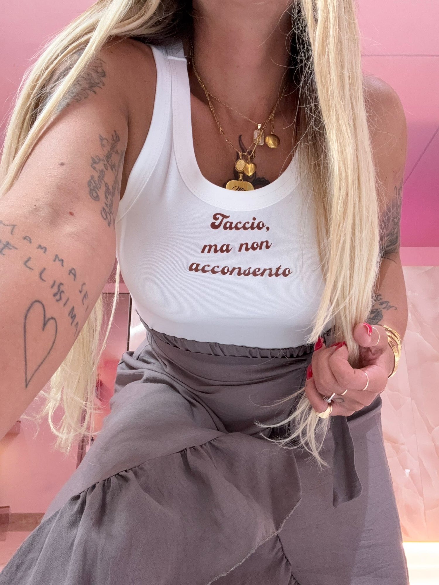 Canotta Non Acconsento ♥