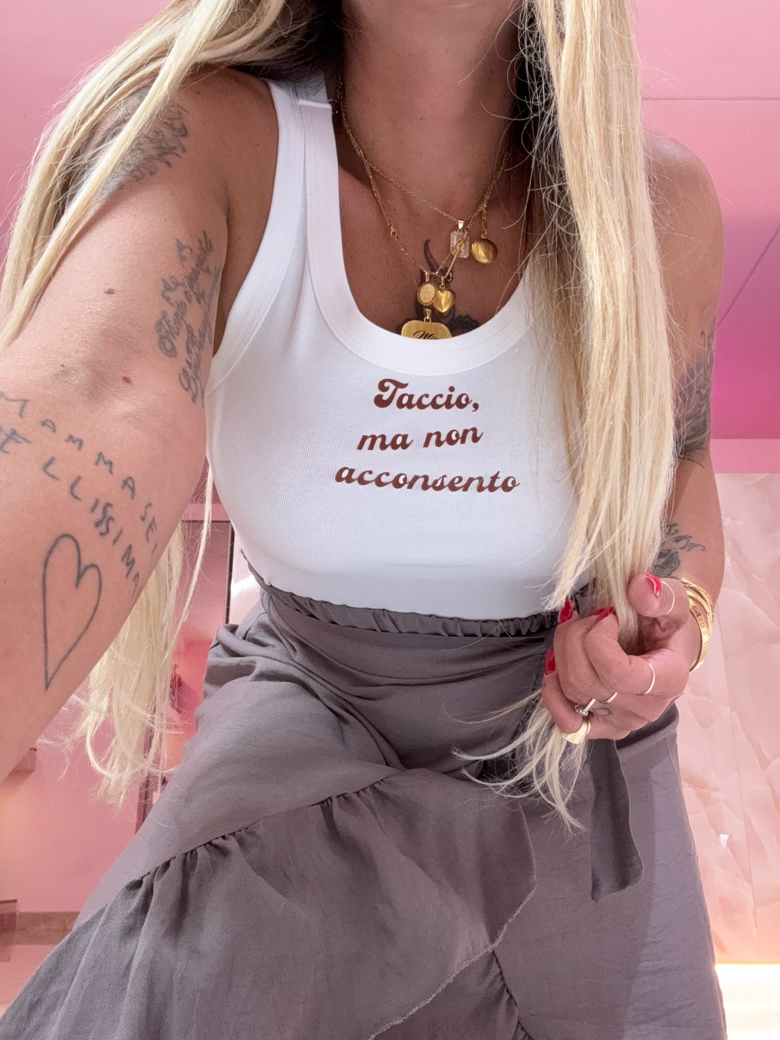 Canotta Non Acconsento ♥