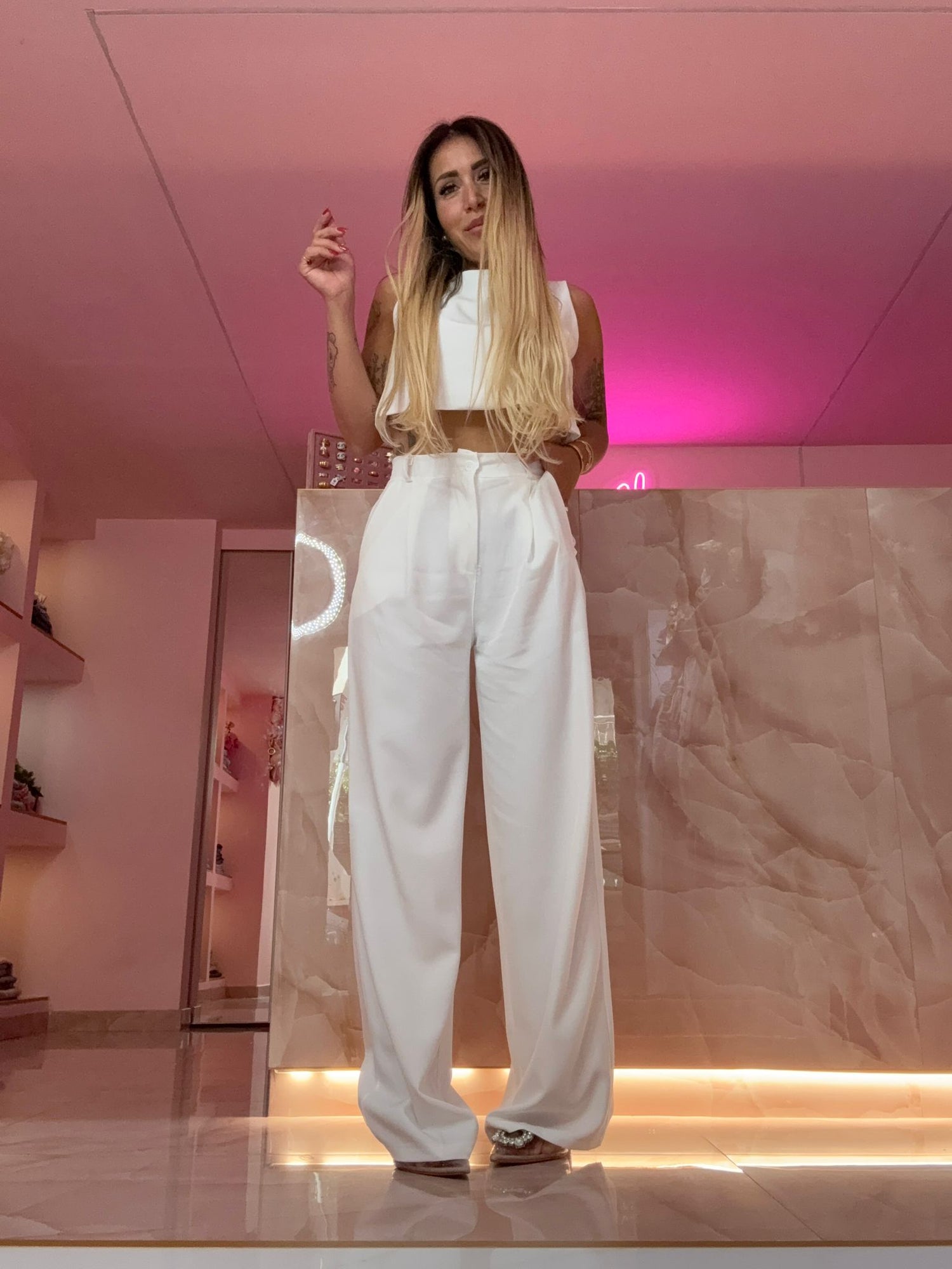 Coordinato Signurine Bianco ♥