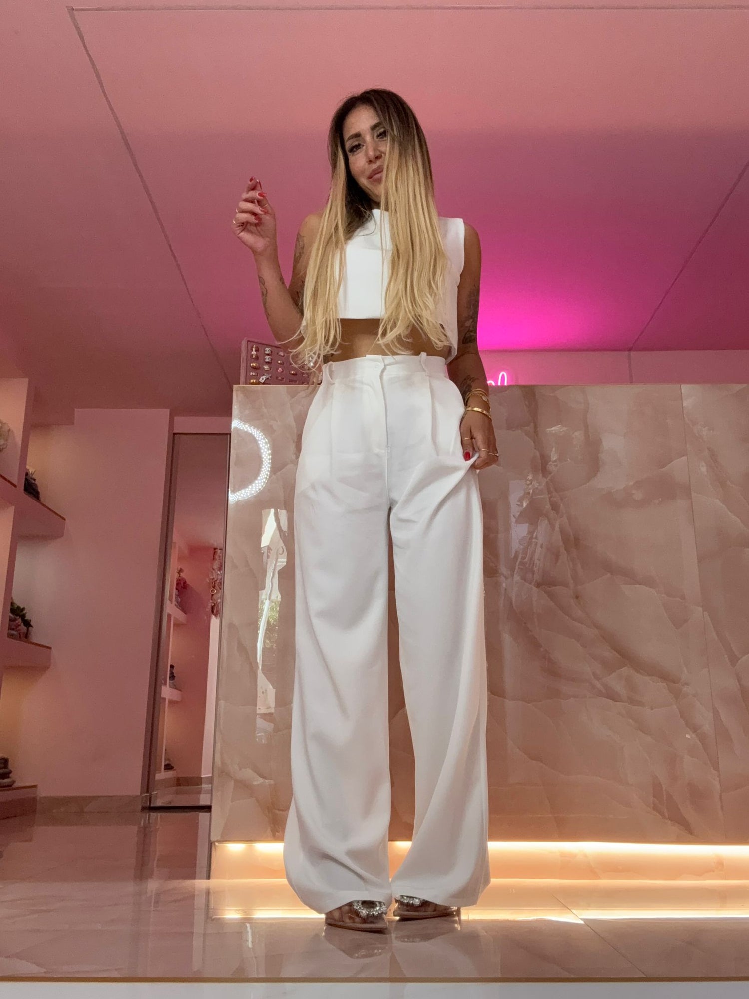 Coordinato Signurine Bianco ♥
