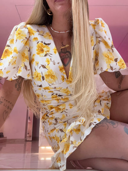 Abitino Da Cherine Proprio Giallo ♥