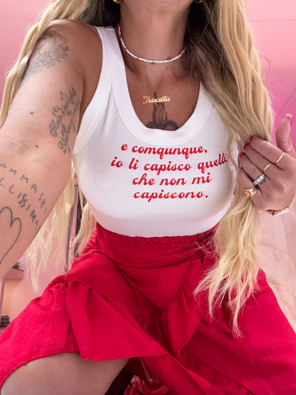 Canotta Io Non Li Capisco ♥