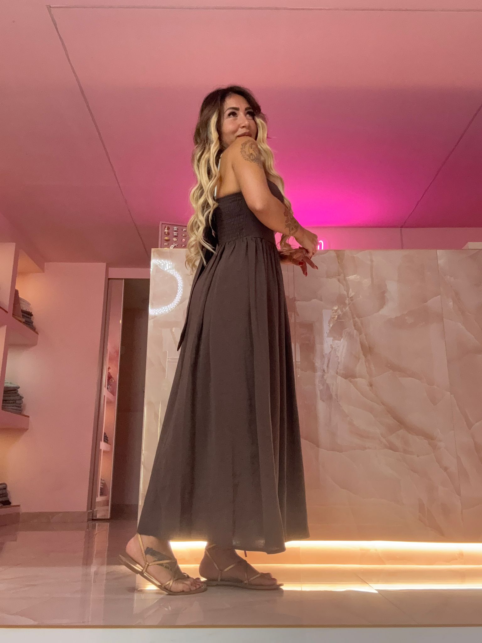 Dress Fioccone Marrò  ♥