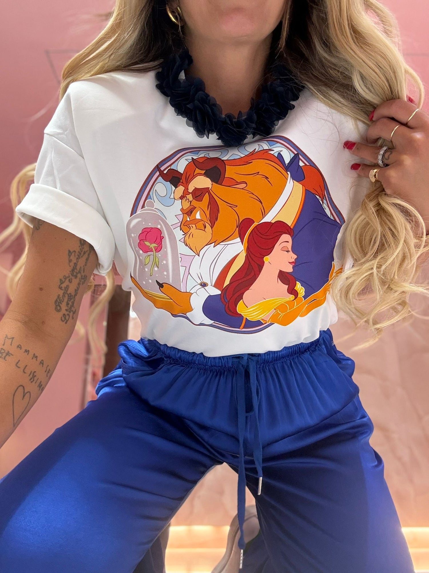 Shirt Belle Spallina e Fiori ♥