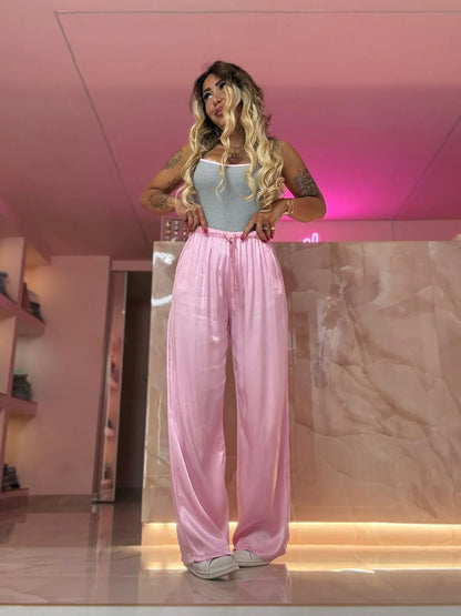 Pantaloni SimilRaso Rosa SALDI♥