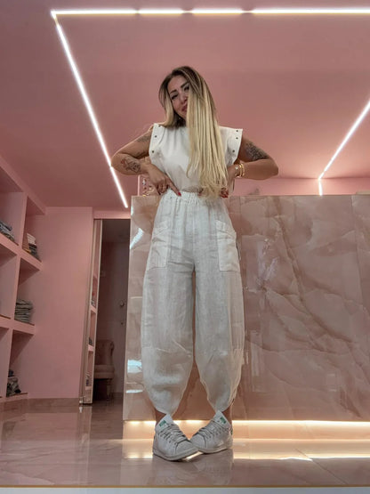 Pantaloni Aladino Beige SALDI ♥