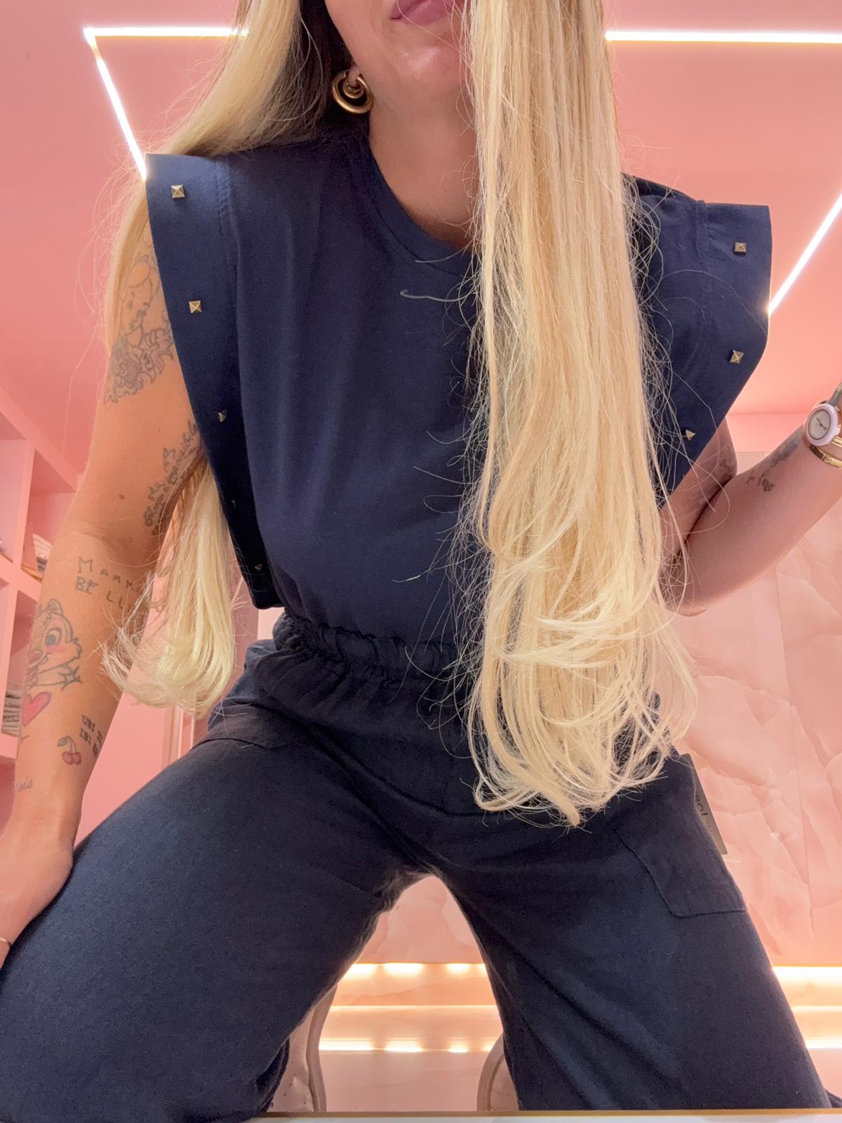 Shirtina Borchiette Blu Navy ♥