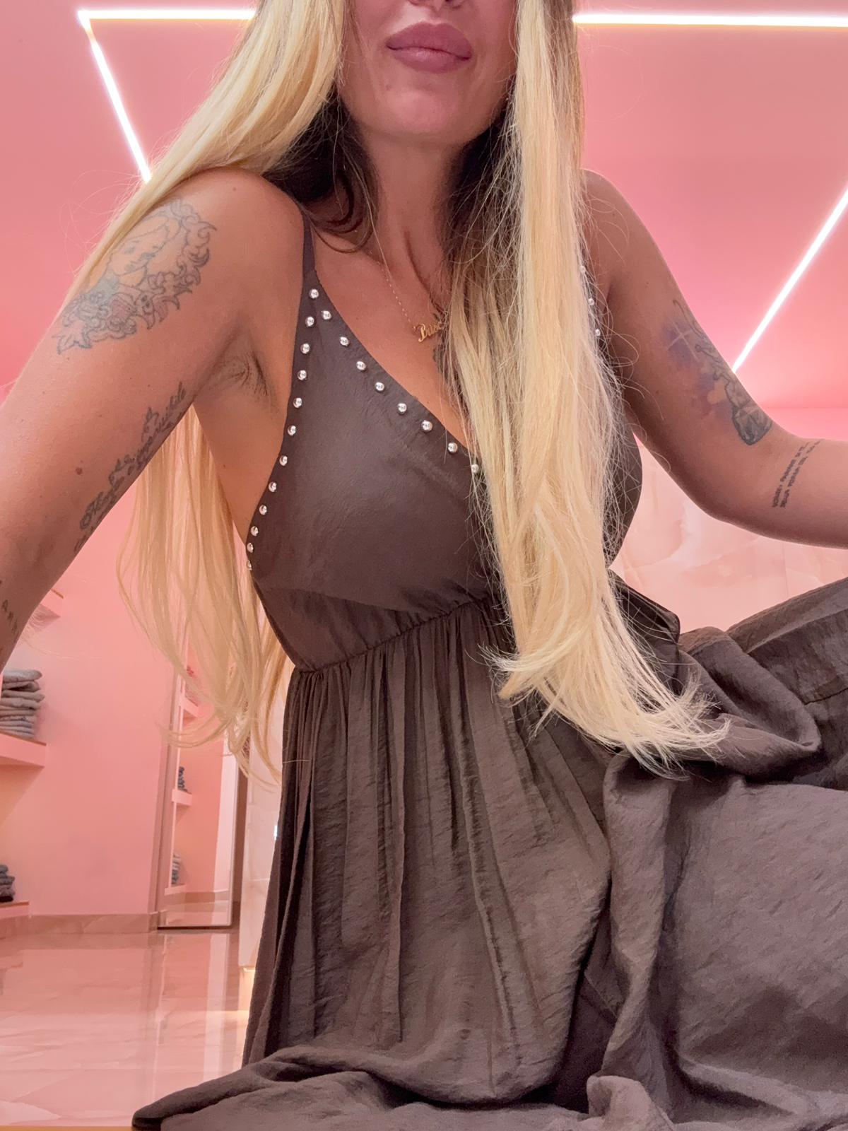 Dress Borchiette Marrò ♥