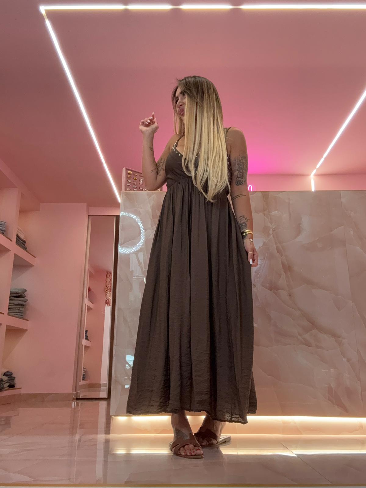 Dress Borchiette Marrò ♥