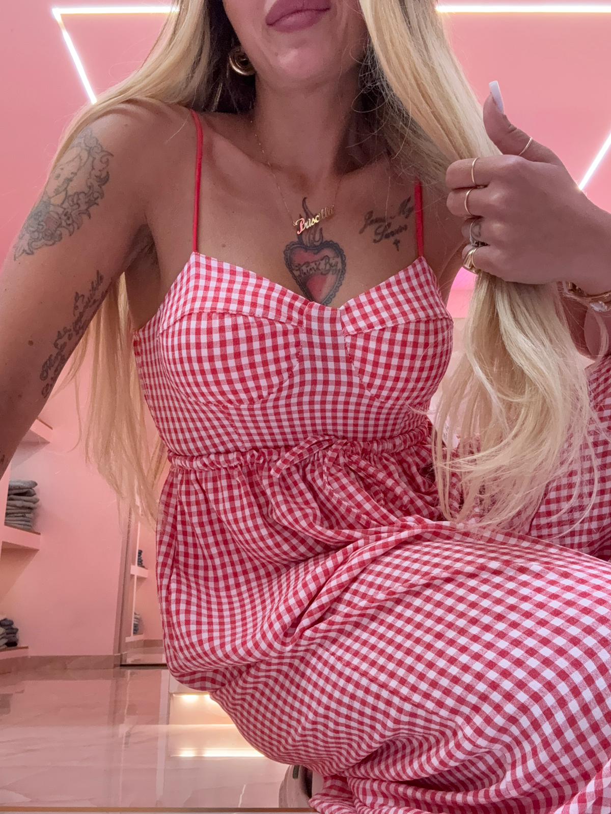 Coordinato Delia Red ♥