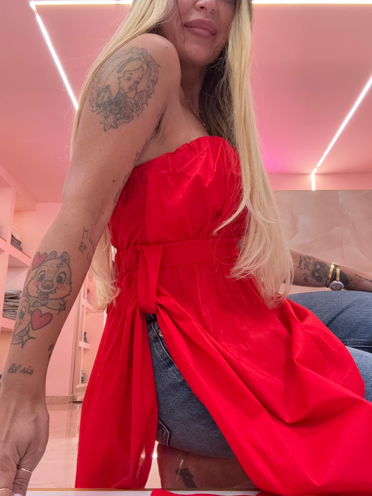 Top Coda Rosso ♥