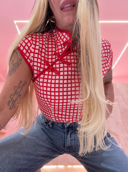 Camicia Coreana A Quadretti ♥