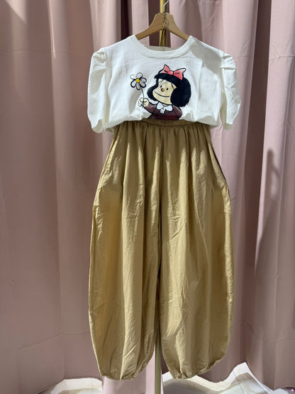 PANTALONE ALADINO BEIGE SALDI!