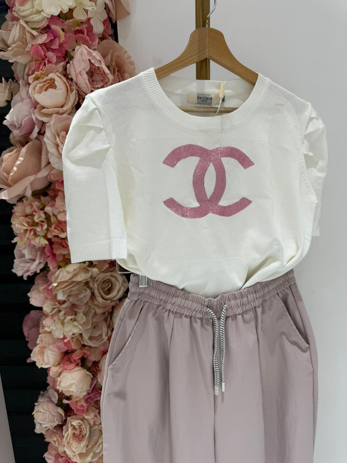 MAGLIA LOGO ROSA SALDI!