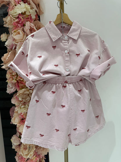 COORDINATO DENIM FIOCCHETTI SALDI!