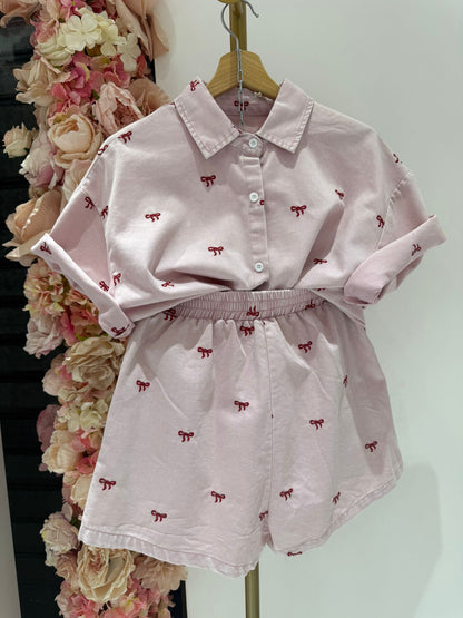 COORDINATO DENIM FIOCCHETTI SALDI!