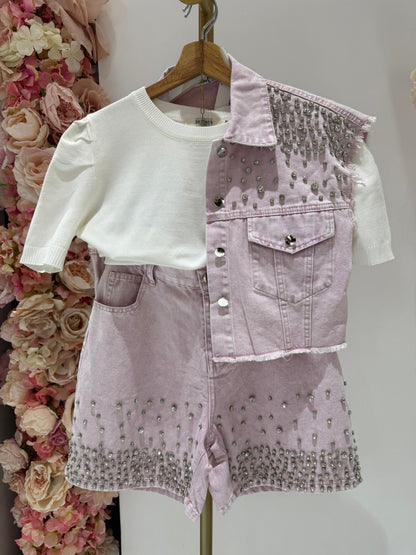 Coordinato GlitterGlam Rosa SALDI ♥