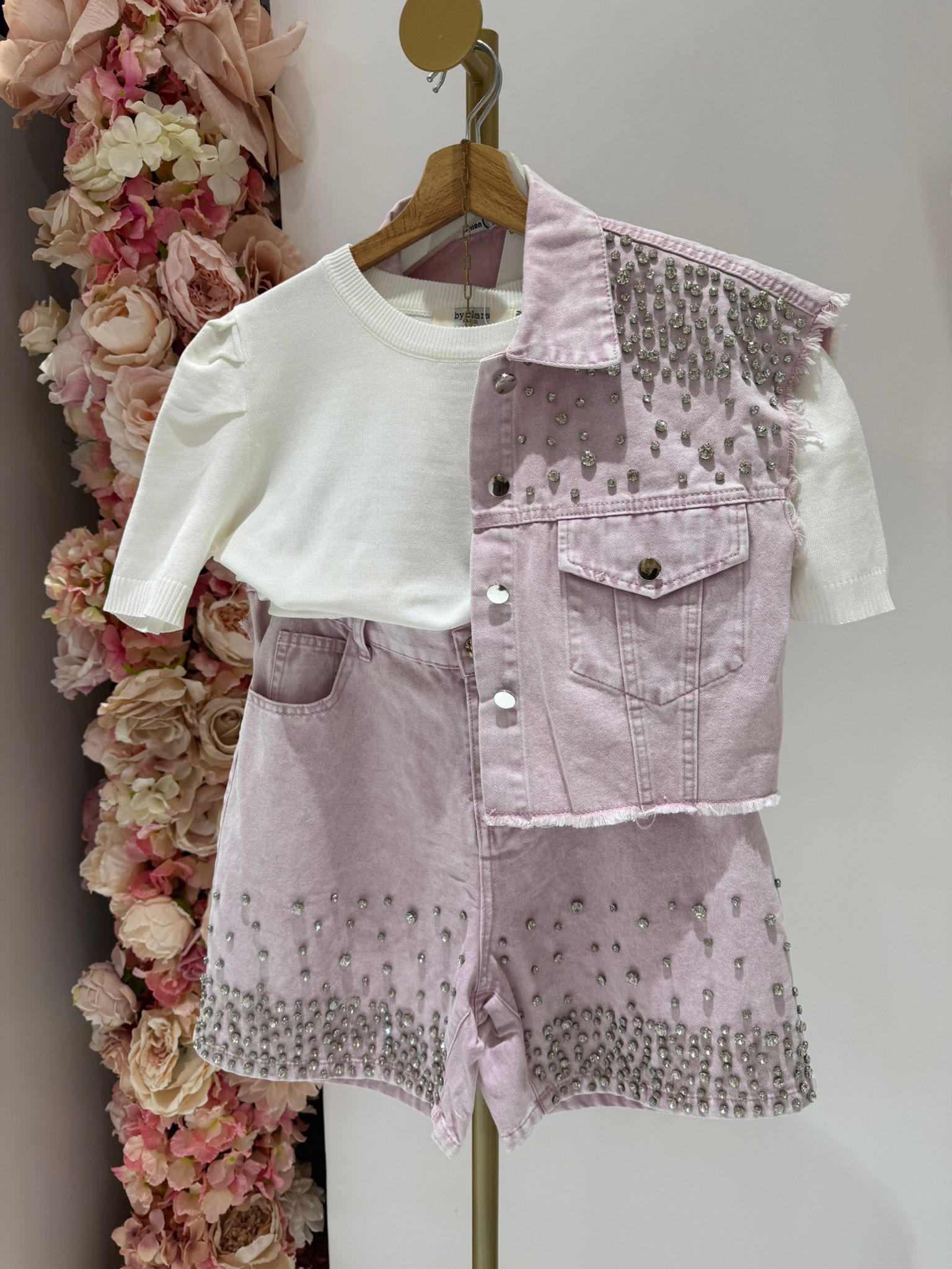Coordinato GlitterGlam Rosa SALDI ♥