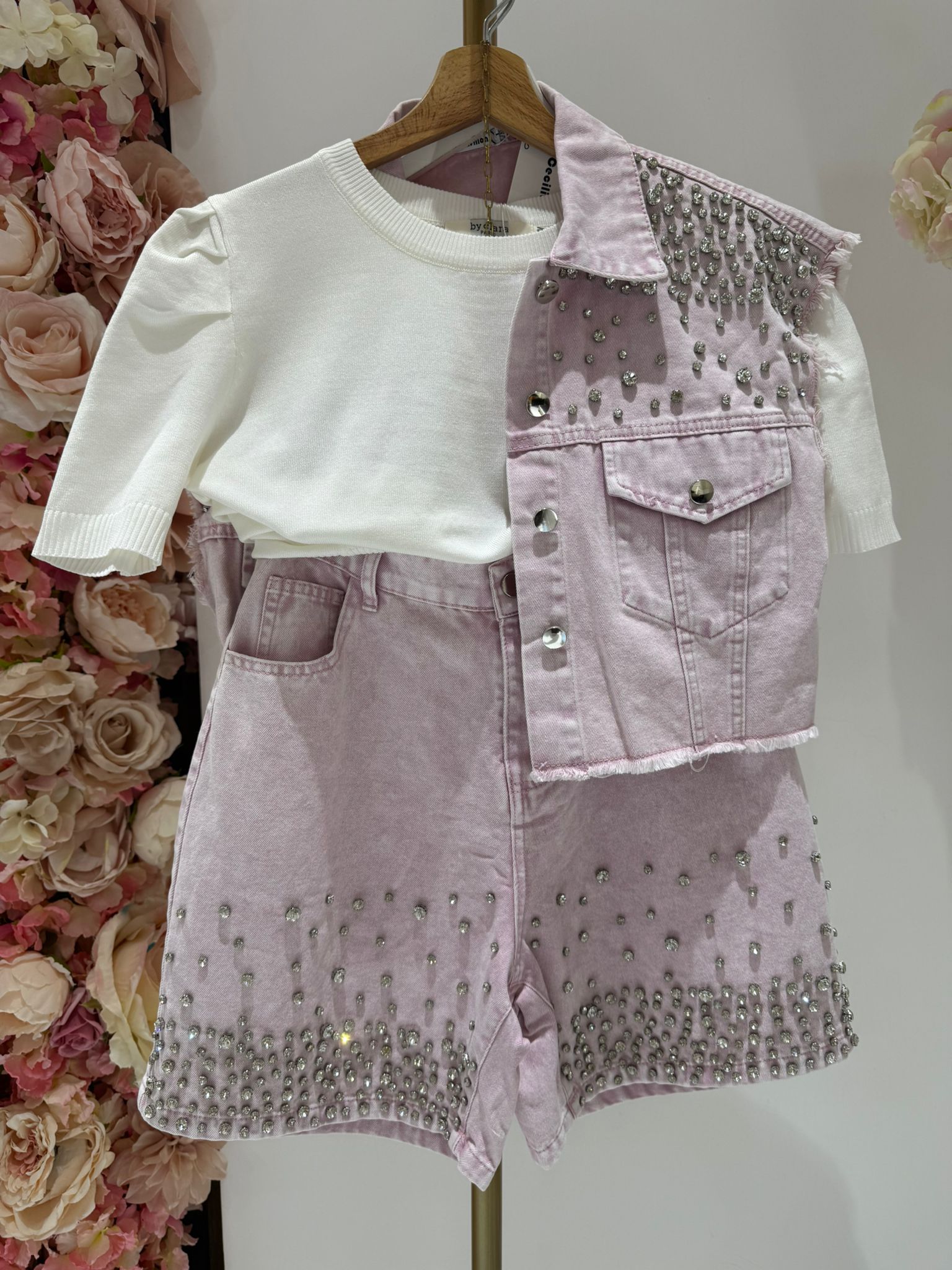 Coordinato GlitterGlam Rosa SALDI ♥