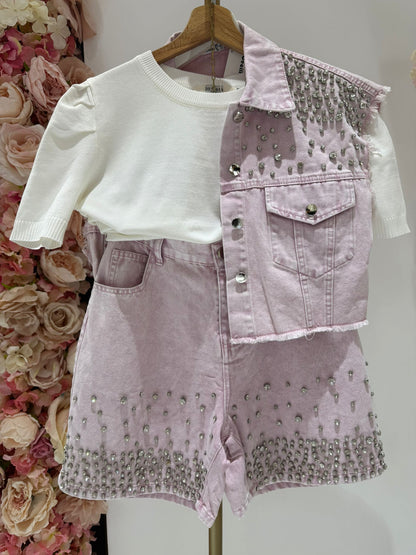 Coordinato GlitterGlam Rosa SALDI ♥